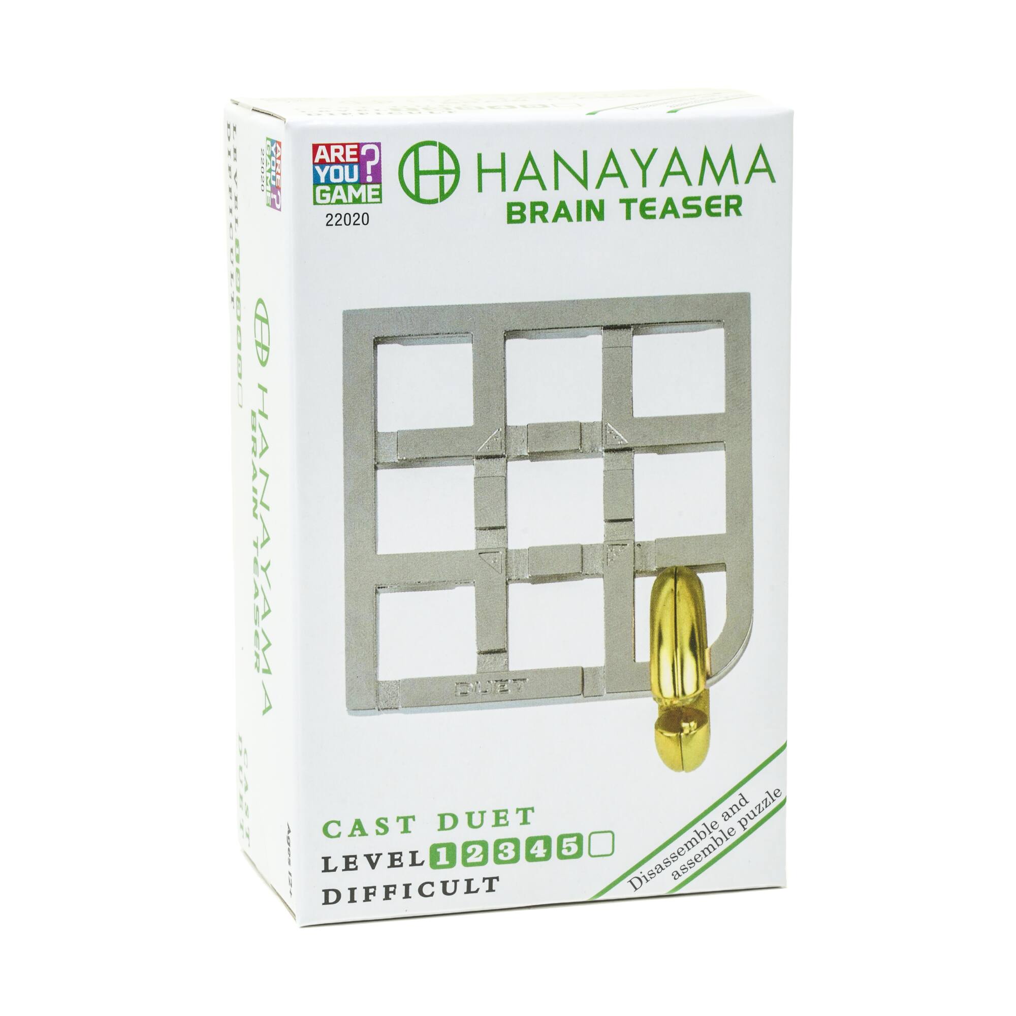 Hanayama Level 5 Cast Puzzle - Duet